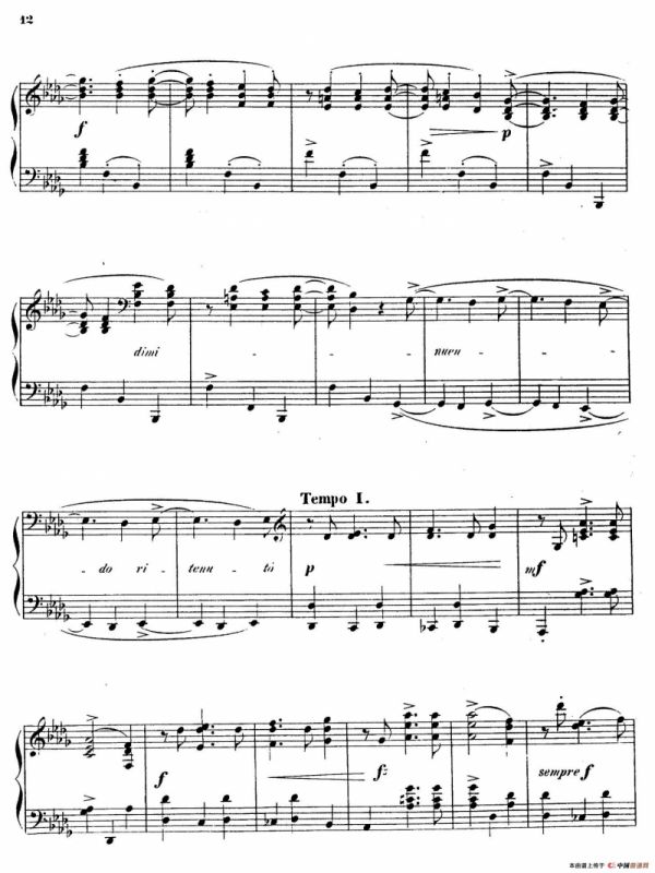 Waltzes Op.23（圆舞曲集·5、降D大调）