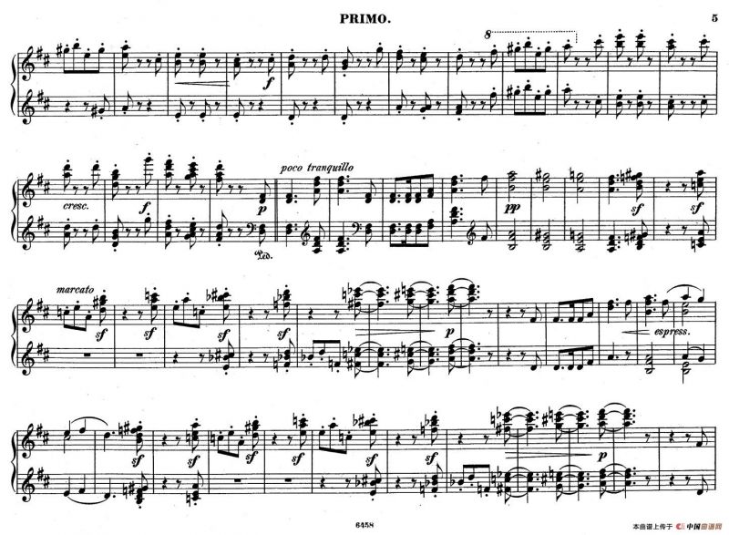 Zwolf Original-Compositionen fur Pianoforte zu 4 Handen Op.57（12首四手联弹小品·8）