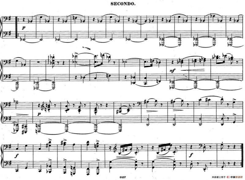 Zwolf Original-Compositionen fur Pianoforte zu 4 Handen Op.57（12首四手联弹小品·4）