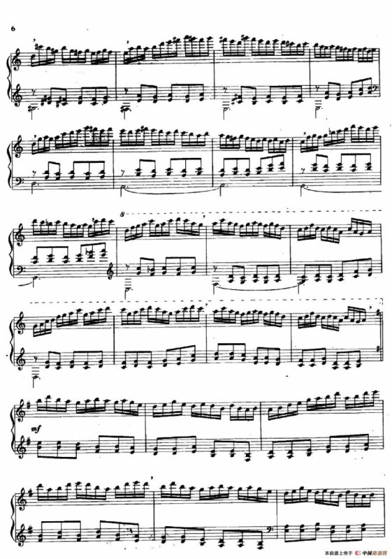 钢琴组曲《山花集》二、萌动