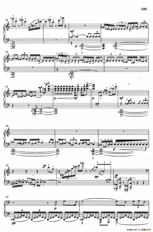 钢琴组曲《晋风》3、慢板：荒墓（Chinese Rhapsody No.2）