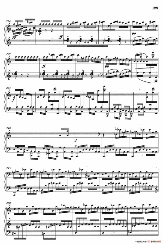 钢琴组曲《晋风》2、托卡塔：开花调