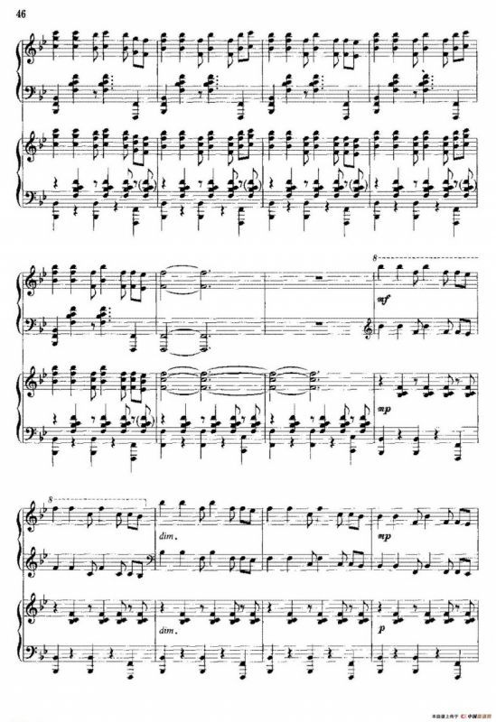 钢琴协奏曲《山林》3、山林的节日（双钢琴）