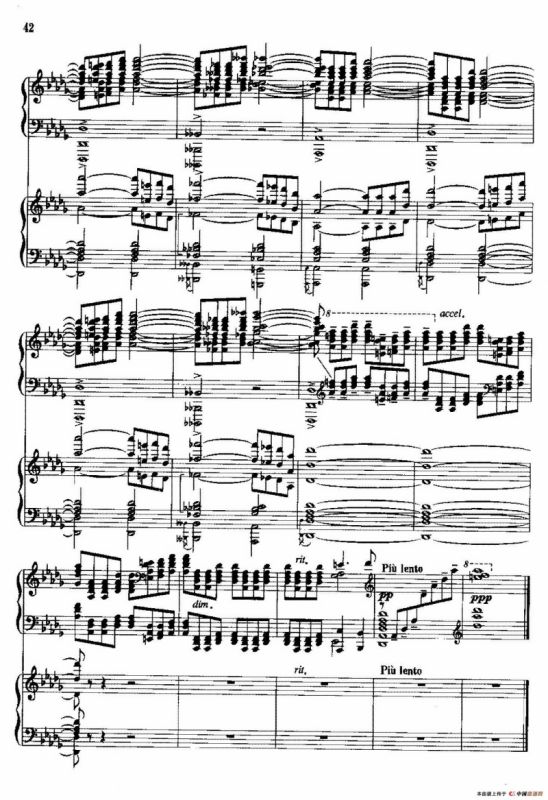 钢琴协奏曲《山林》2、山林的夜话（双钢琴）