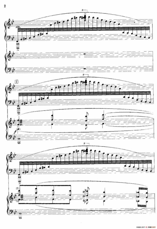 钢琴协奏曲《山林》1、山林的春天（双钢琴）