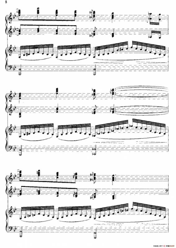 钢琴协奏曲《山林》1、山林的春天（双钢琴）