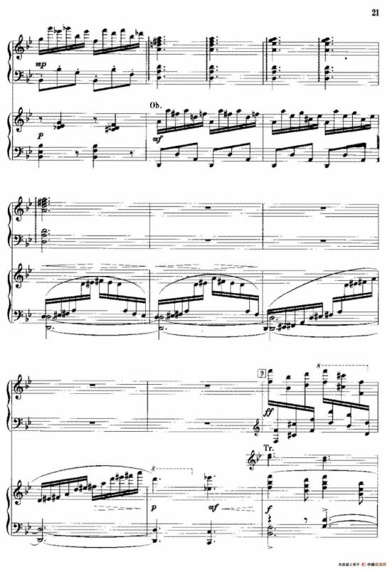 钢琴协奏曲《山林》1、山林的春天（双钢琴）