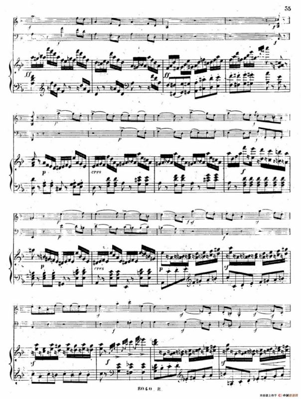 Piano Trio No.1 in d Minor Op.49（d小调第一钢琴三重奏·第四乐章）