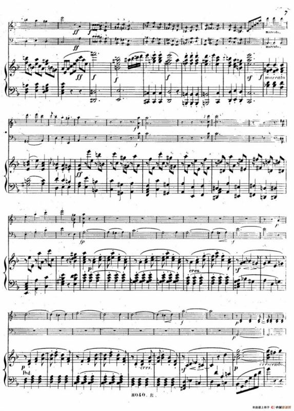 Piano Trio No.1 in d Minor Op.49（d小调第一钢琴三重奏·第一乐章）