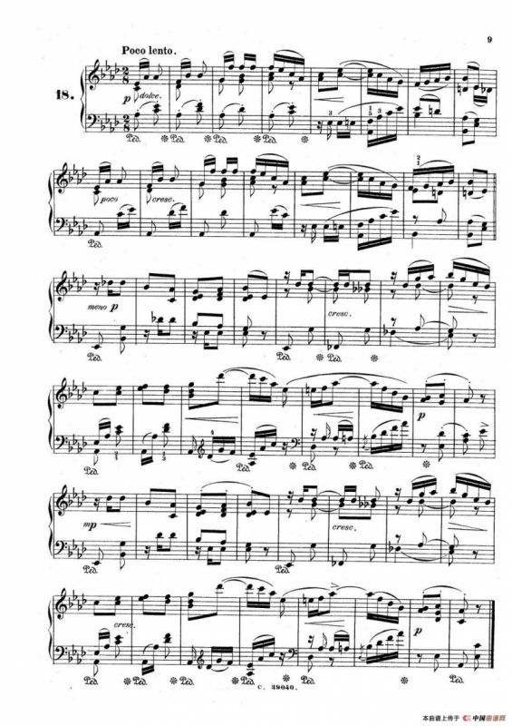 36 Etudes Rhythmiques et Melodiques Op.105（36首节奏与旋律练习曲 16—20）