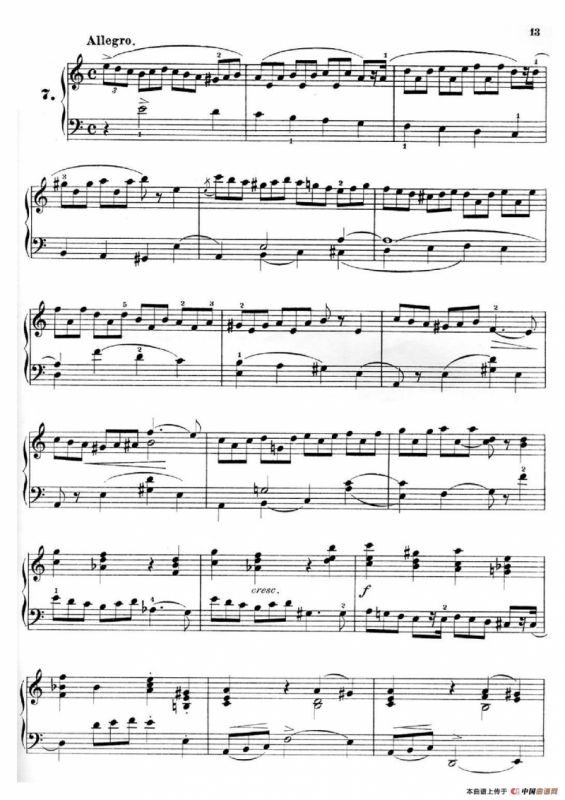 36 Etudes Rhythmiques et Melodiques Op.105（36首节奏与旋律练习曲 6—10）