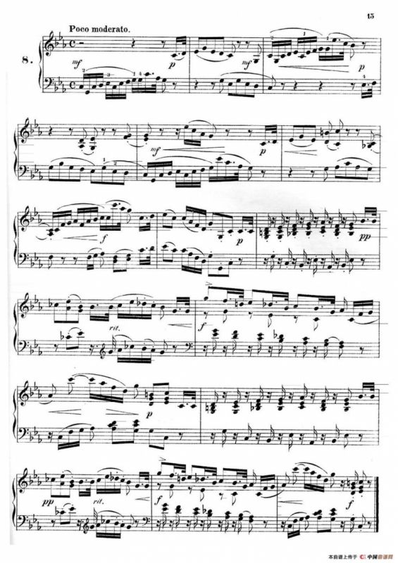 36 Etudes Rhythmiques et Melodiques Op.105（36首节奏与旋律练习曲 6—10）