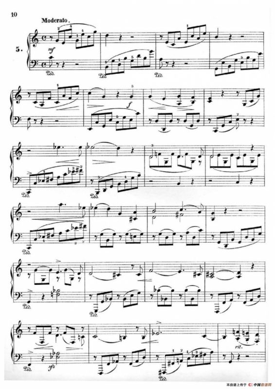 36 Etudes Rhythmiques et Melodiques Op.105（36首节奏与旋律练习曲 1—5）