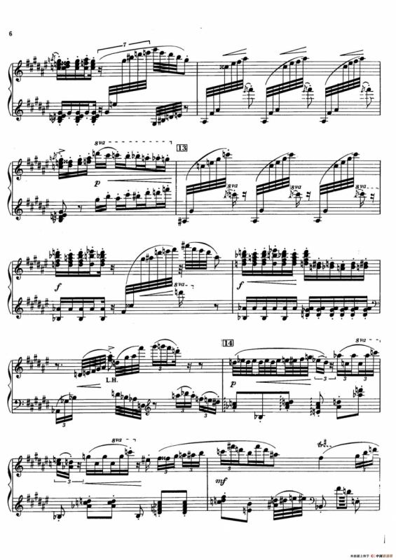 火鸟组曲 Firebird Suite（拉夫林改编钢琴独奏版）