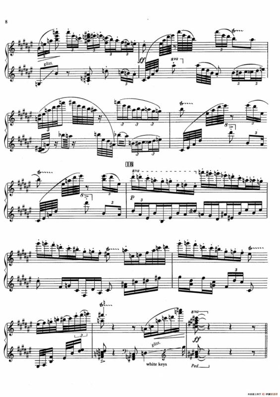 火鸟组曲 Firebird Suite（拉夫林改编钢琴独奏版）