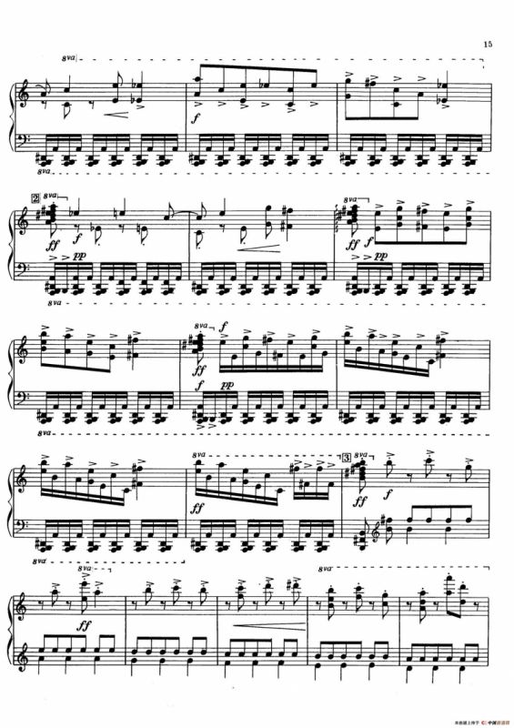 火鸟组曲 Firebird Suite（拉夫林改编钢琴独奏版）