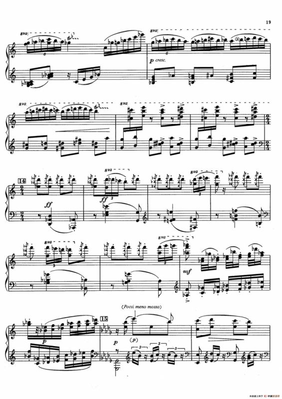 火鸟组曲 Firebird Suite（拉夫林改编钢琴独奏版）