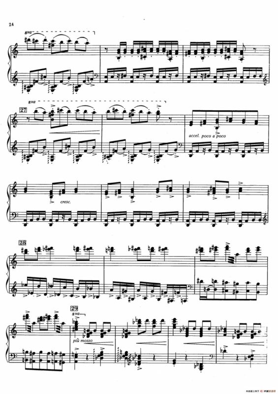 火鸟组曲 Firebird Suite（拉夫林改编钢琴独奏版）