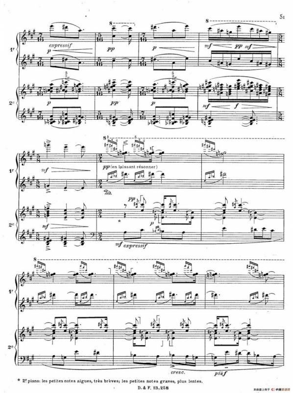 Visions de lAmen（阿门的幻想·双钢琴·Ⅴ）