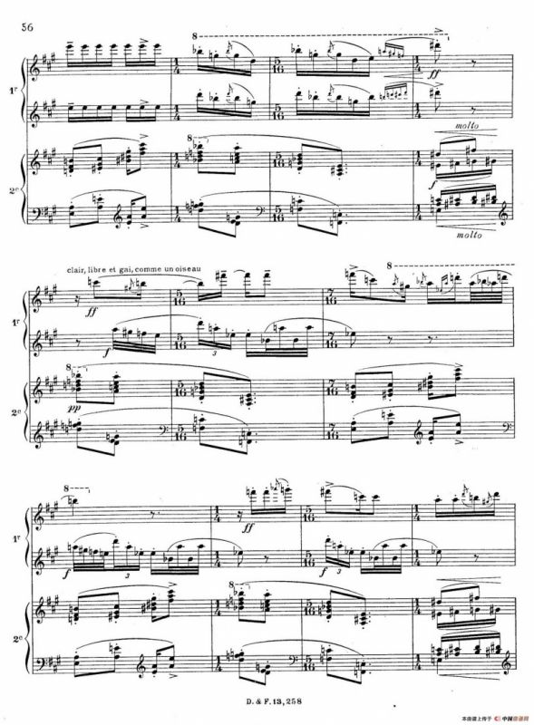 Visions de lAmen（阿门的幻想·双钢琴·Ⅴ）