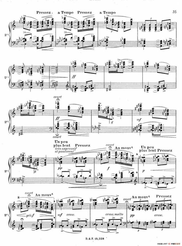 Visions de lAmen（阿门的幻想·双钢琴·Ⅳ）