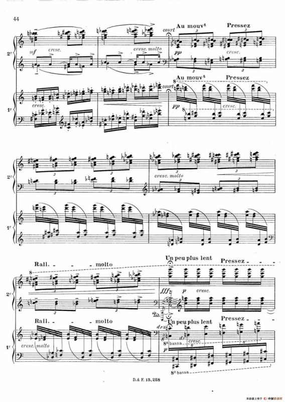 Visions de lAmen（阿门的幻想·双钢琴·Ⅳ）