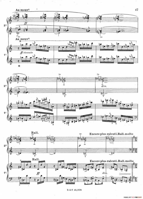 Visions de lAmen（阿门的幻想·双钢琴·Ⅳ）