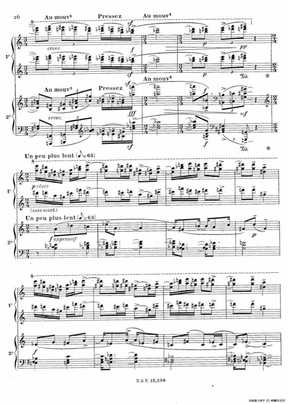 Visions de lAmen（阿门的幻想·双钢琴·Ⅲ）