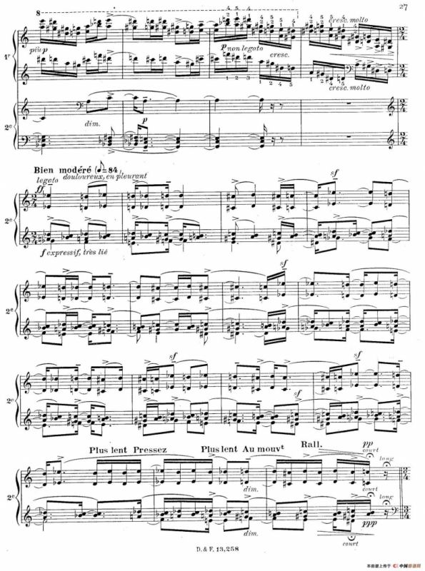 Visions de lAmen（阿门的幻想·双钢琴·Ⅲ）