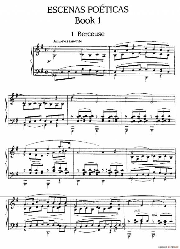 Escenas Poeticas（Book 1-1）