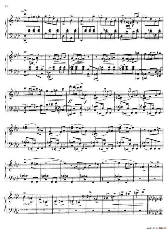Piano Sonata No.3 in F Major Op.46（F大调第三钢琴奏鸣曲·Ⅲ）