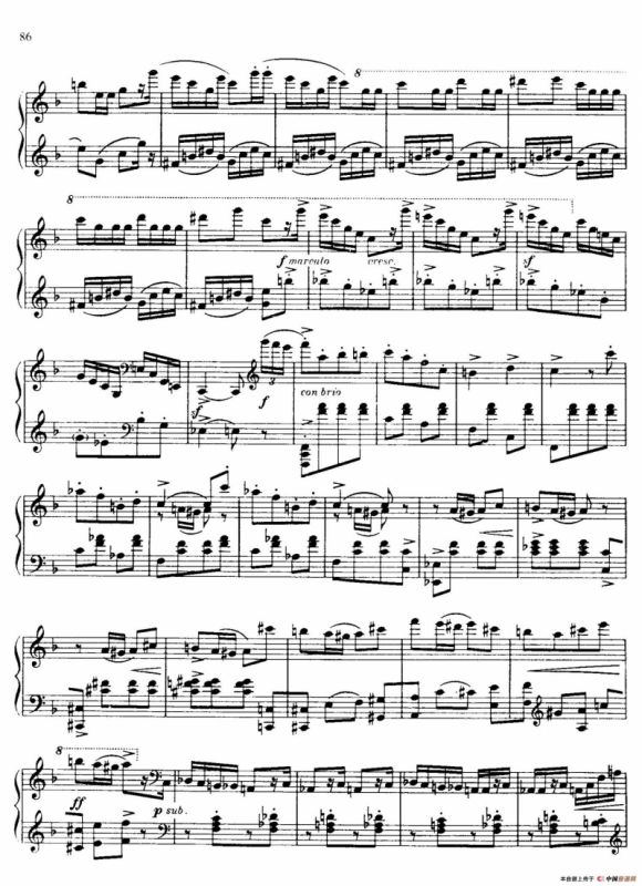 Piano Sonata No.3 in F Major Op.46（F大调第三钢琴奏鸣曲·Ⅲ）