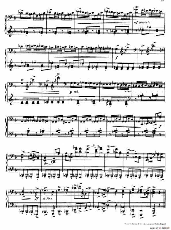 Piano Sonata No.3 in F Major Op.46（F大调第三钢琴奏鸣曲·Ⅲ）
