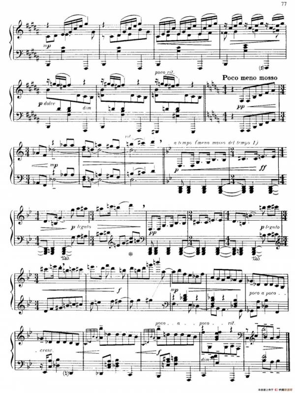 Piano Sonata No.3 in F Major Op.46（F大调第三钢琴奏鸣曲·Ⅱ）