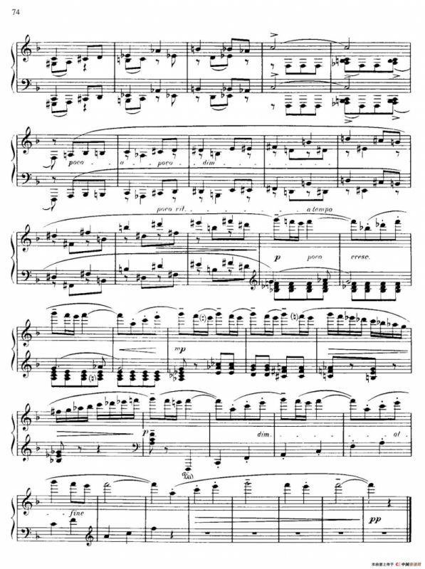 Piano Sonata No.3 in F Major Op.46（F大调第三钢琴奏鸣曲·Ⅰ）