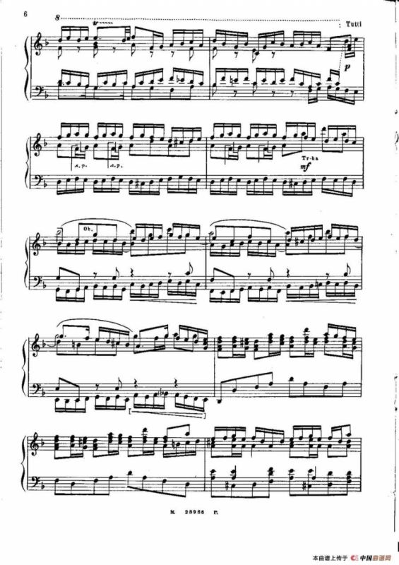 Brenburg Concerto No·2 in F Maj BWV·1047（F大调第二勃兰登堡协奏曲 ·Ⅰ）