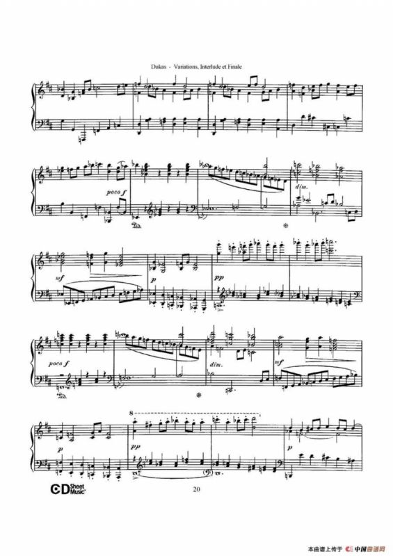 Variations, Interlude & Finale on theme de Rameau（拉摩主题变奏曲、间奏曲和终曲·第二部分）