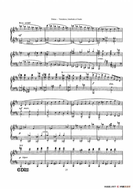 Variations, Interlude & Finale on theme de Rameau（拉摩主题变奏曲、间奏曲和终曲·第二部分）