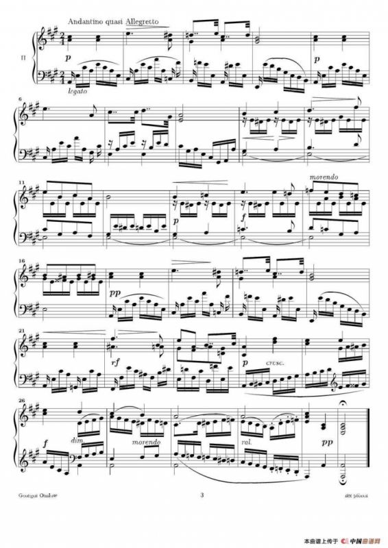 Six Pieces（6首钢琴小品·Ⅱ）