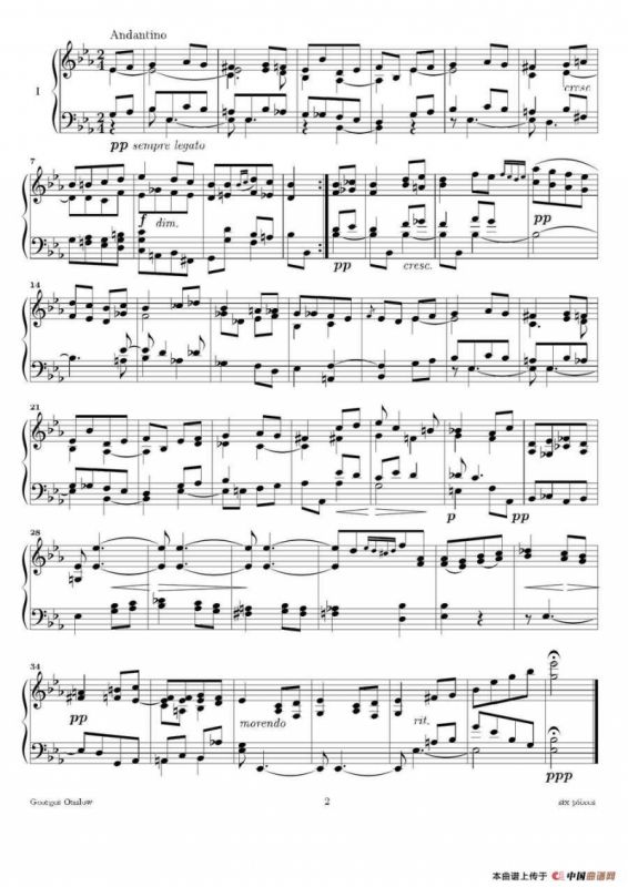 Six Pieces（6首钢琴小品·Ⅰ）