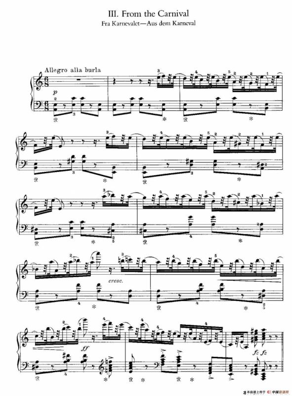 Scenes of Country Life Op·19（民间生活场景·Ⅲ）