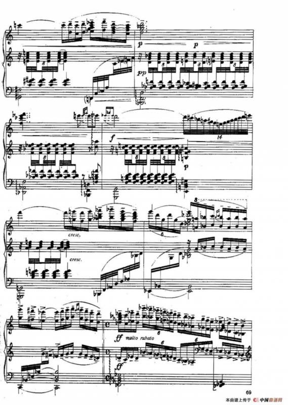 Six Préludes Exotiques Op·17（6首特色前奏曲·5）