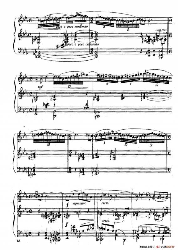 Six Préludes Exotiques Op·17（6首特色前奏曲·4）