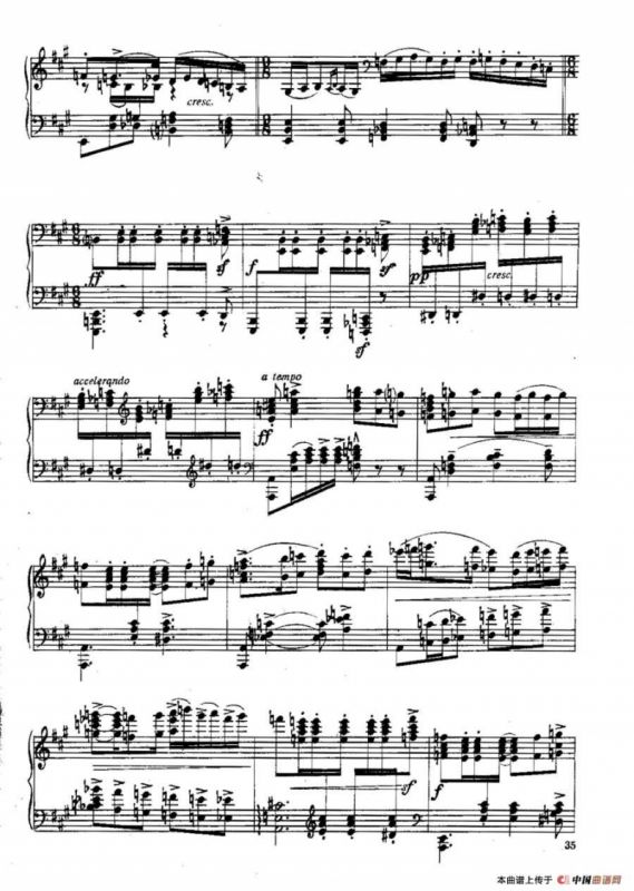 Six Préludes Exotiques Op·17（6首特色前奏曲·3）