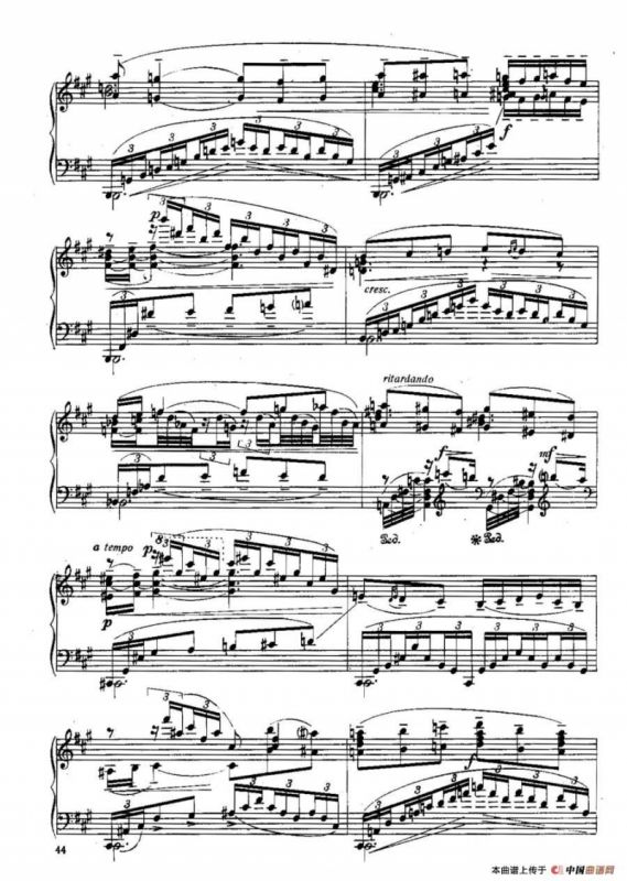 Six Préludes Exotiques Op·17（6首特色前奏曲·3）