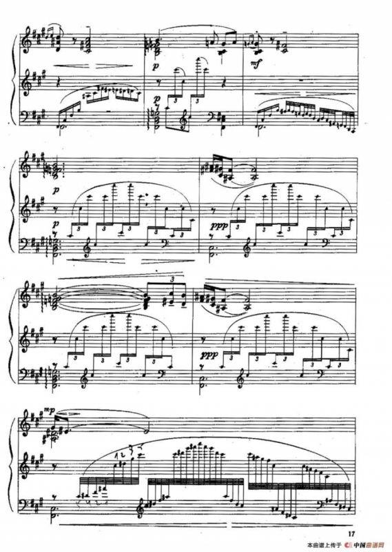 Six Préludes Exotiques Op·17（6首特色前奏曲·1）