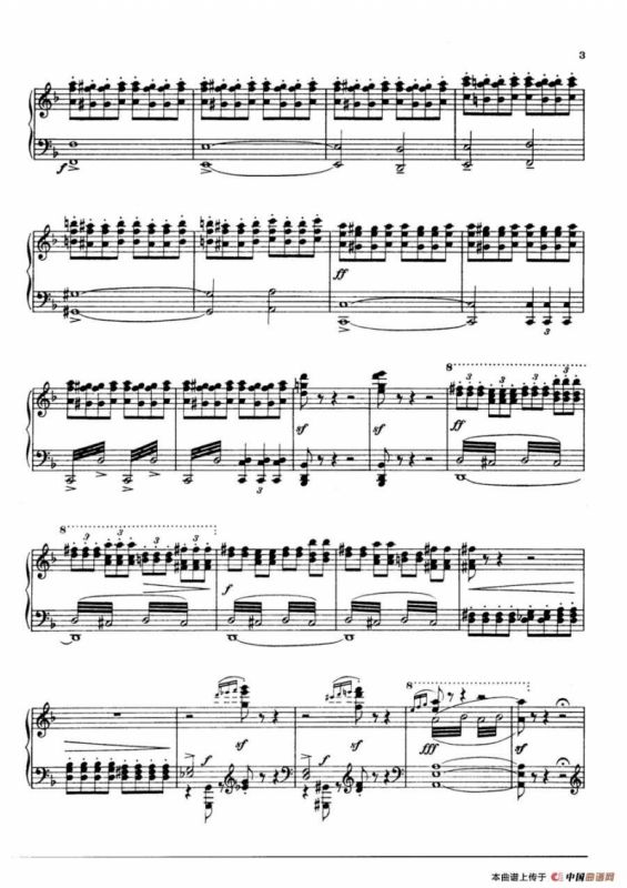 Eine Nacht auf dem Kahlen Berge（荒山之夜·钢琴独奏版）