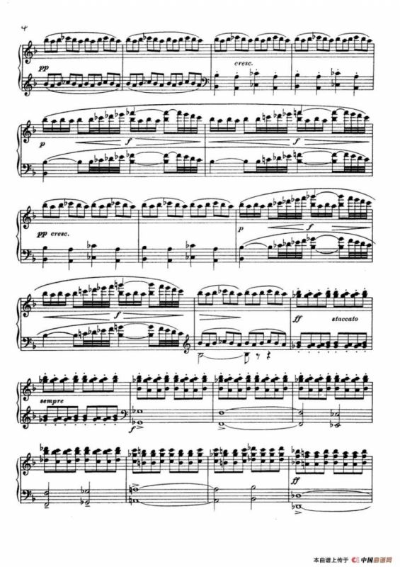 Eine Nacht auf dem Kahlen Berge（荒山之夜·钢琴独奏版）