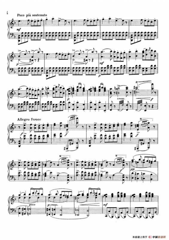 Eine Nacht auf dem Kahlen Berge（荒山之夜·钢琴独奏版）