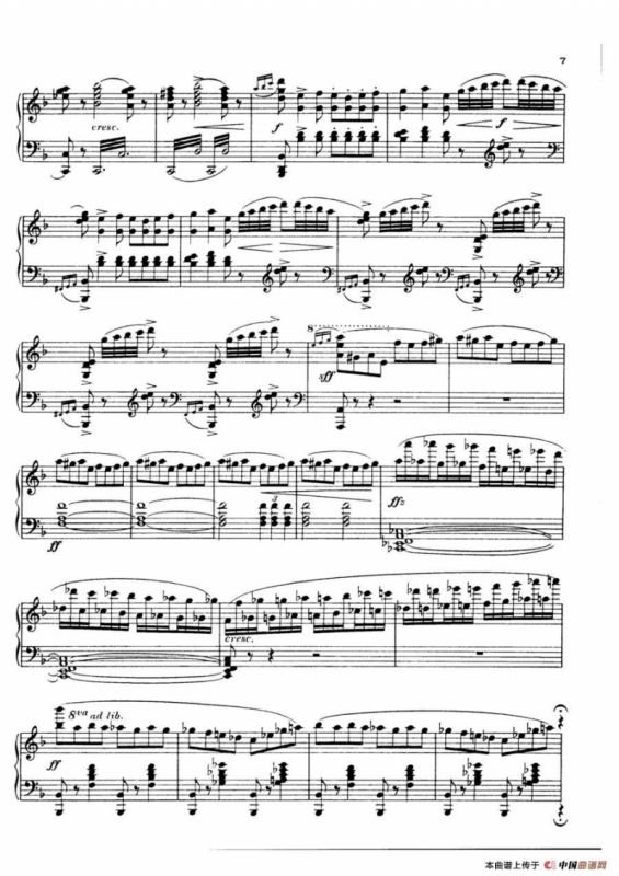 Eine Nacht auf dem Kahlen Berge（荒山之夜·钢琴独奏版）